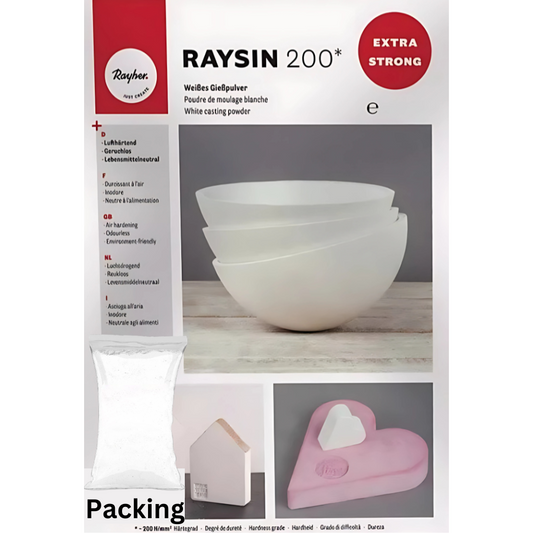 Raysin 200 Praf Ceramic de turnare Alb