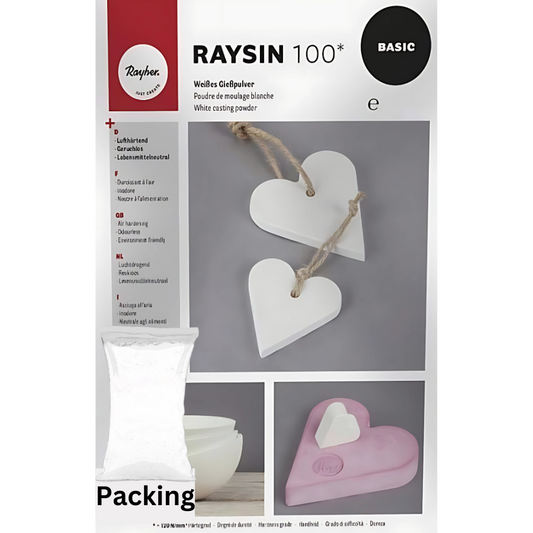 Raysin 100 Praf Ceramic de turnare Alb