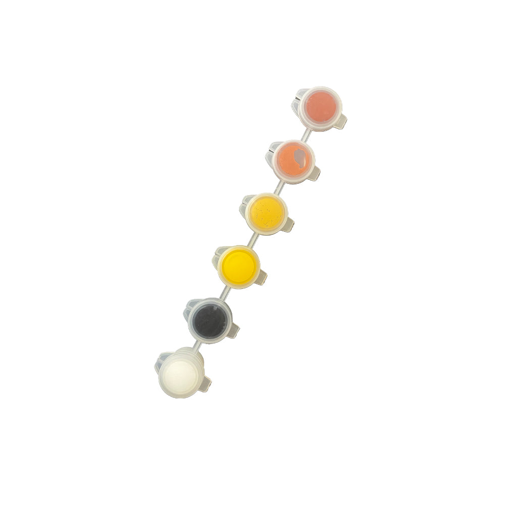 Set Pigmenți Jesmonite 6 Culori Naturale – 6 x 2g