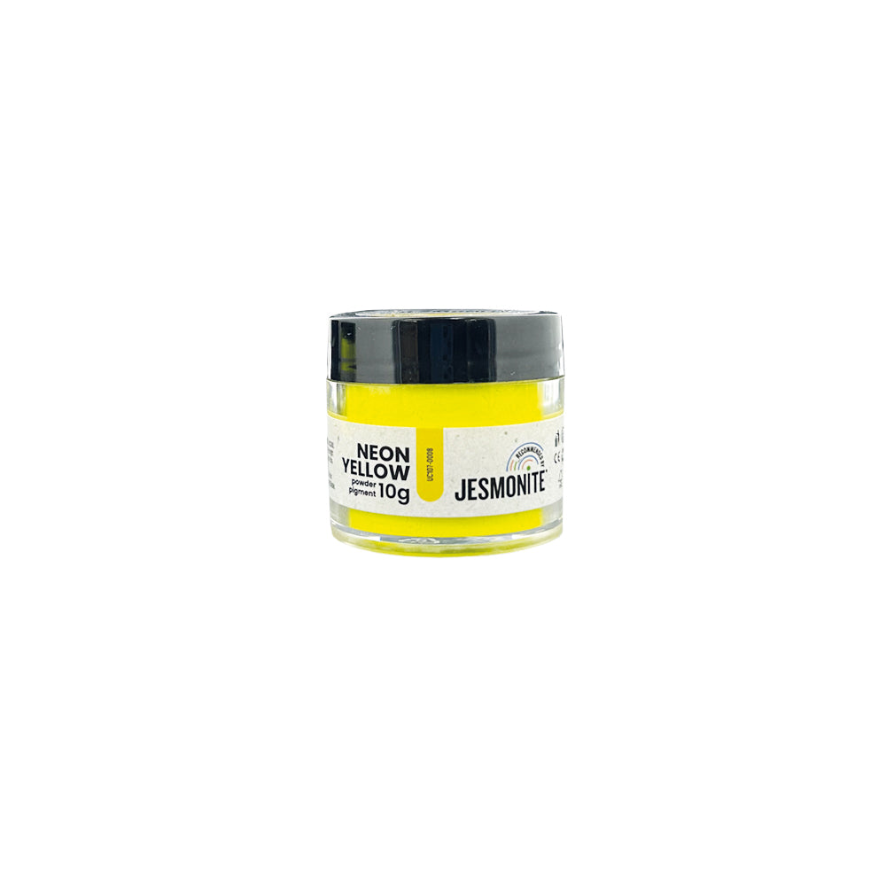 Jesmonite Fluo Powder - Pigment Fluorescent Vibrant pentru Proiecte Creative