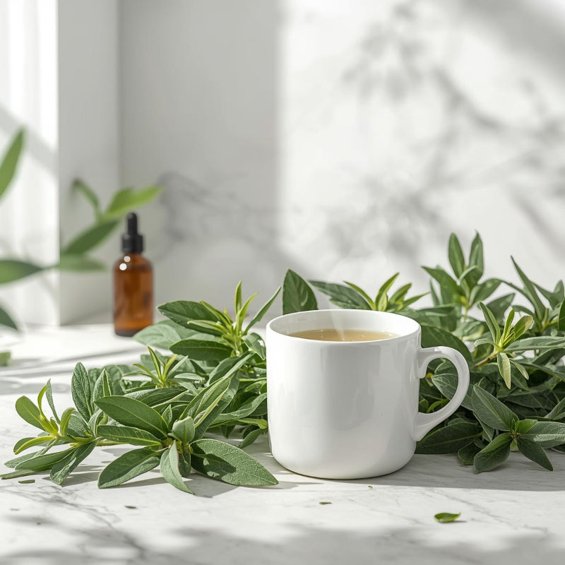 Ulei parfumat White Tea & Sage cu aromă fină de ceai alb și salvie proaspătă