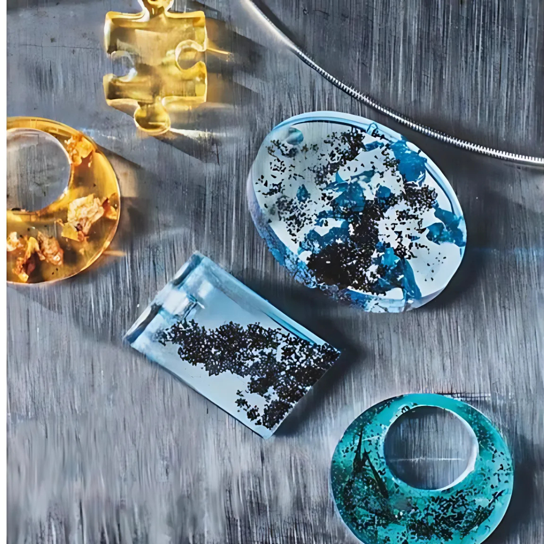 Starter Kit Rășină Crystal - Modelare Bijuterii