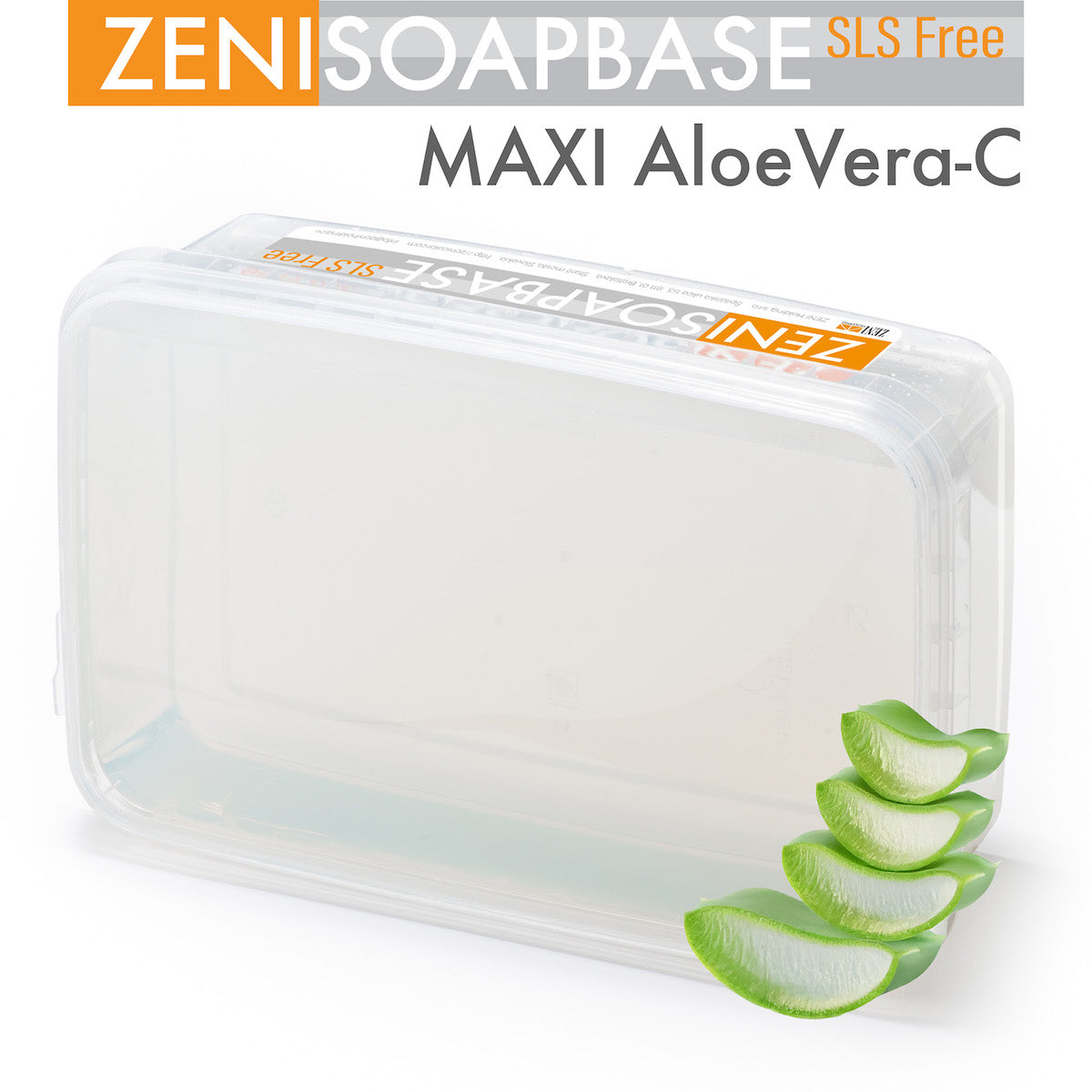 Bază Săpun Transparentă MAXI Aloe Vera-C cu Aloe Vera, Fără SLS