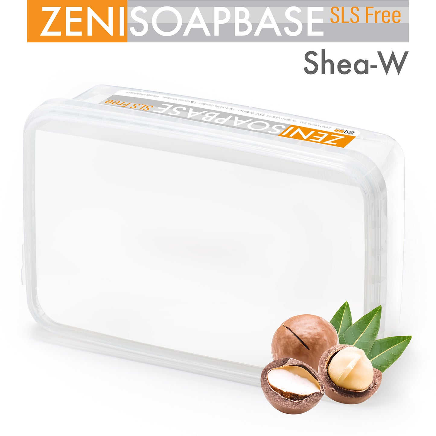 Bază Săpun Albă Shea-W cu Unt de Shea, Fără SLS