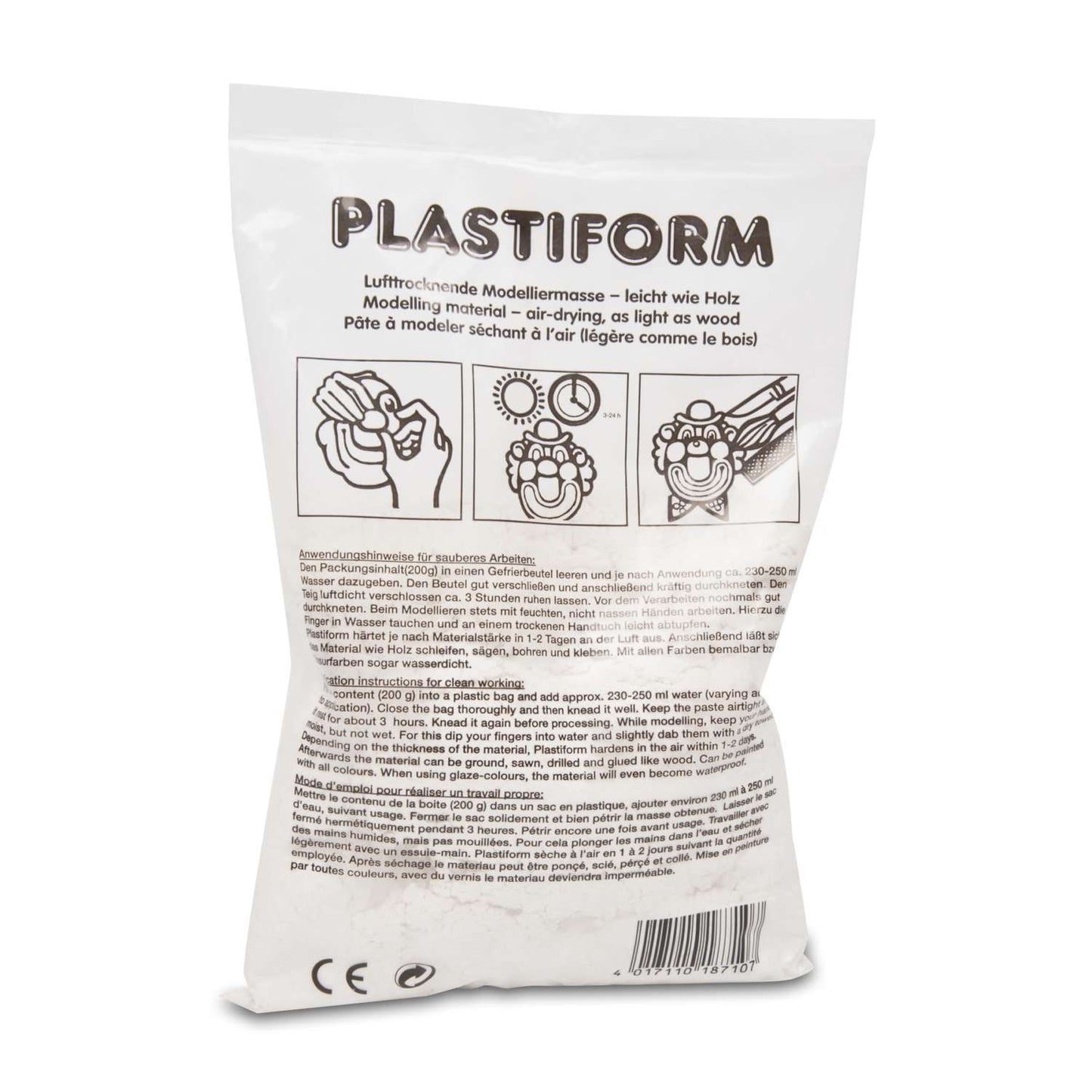 Plastiform 200g – Pulbere de Modelaj pe Bază de Lemn