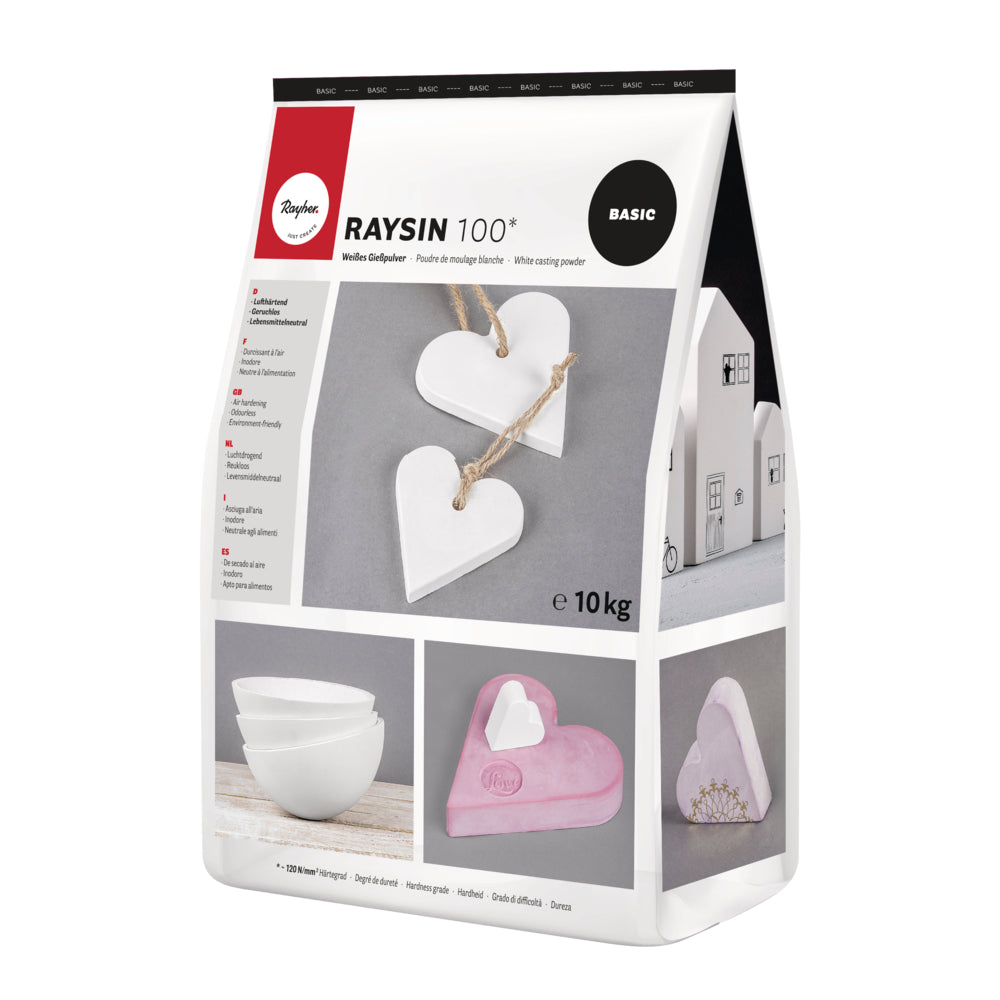 Raysin 100 Praf Ceramic de turnare Alb