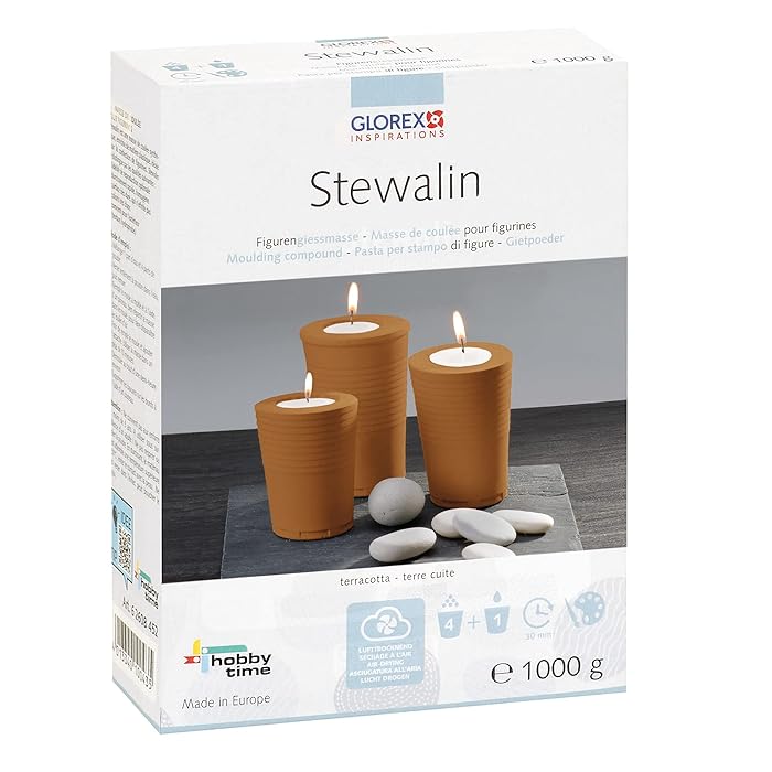 Praf Ceramic Stewalin Terracotta – Compus de turnare de înaltă calitate pentru figurine și reliefuri