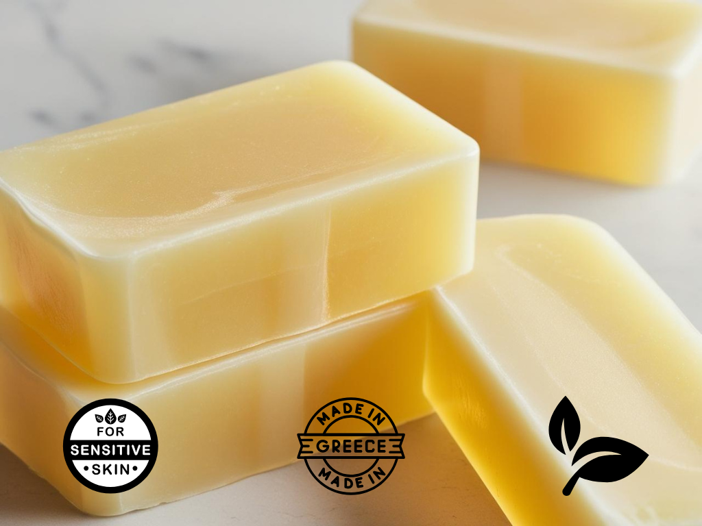 Bază de Săpun Melt & Pour SLES-Free cu Miere – Fabricată în Grecia 2Kg