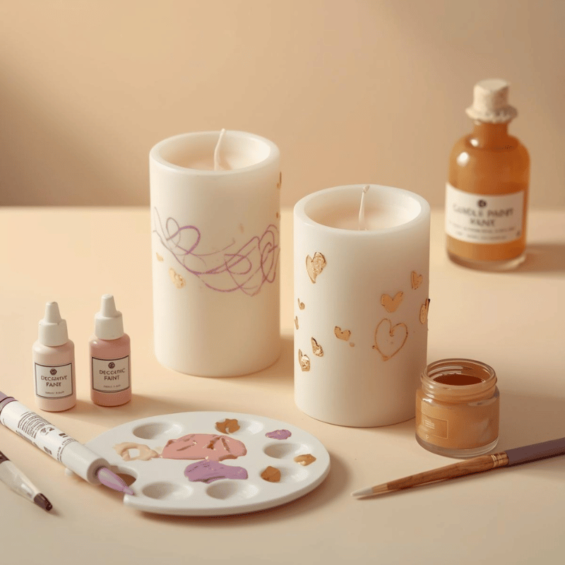 Vopsele și Lacuri pentru Lumânări