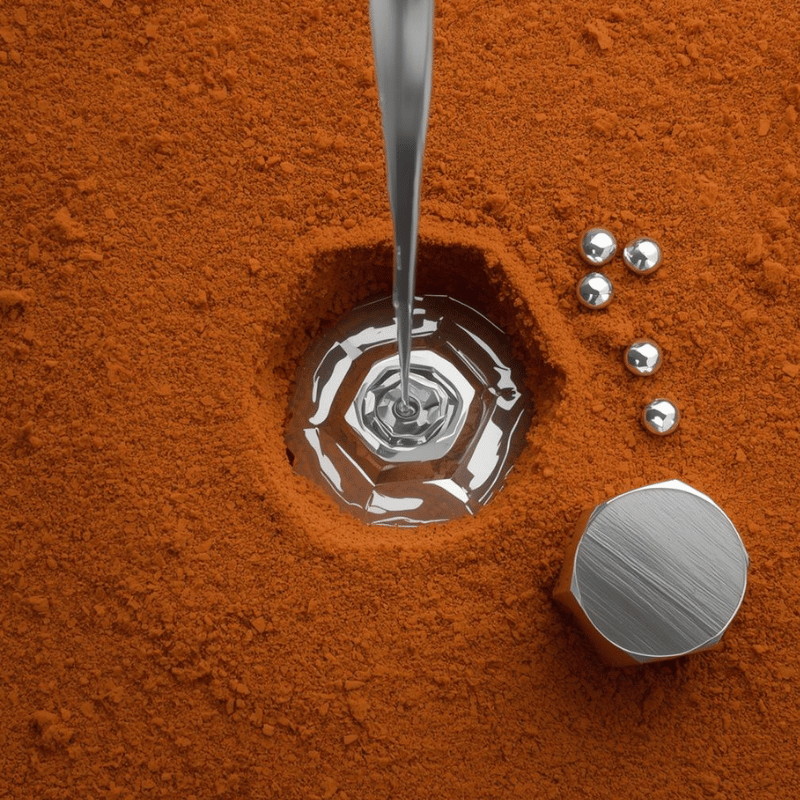 Nisip de turnare și metale pure