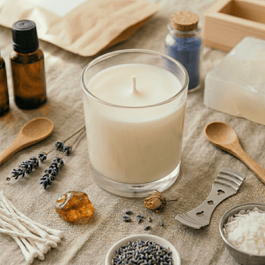 Creează-ți propriul kit de lumânări in recipiente