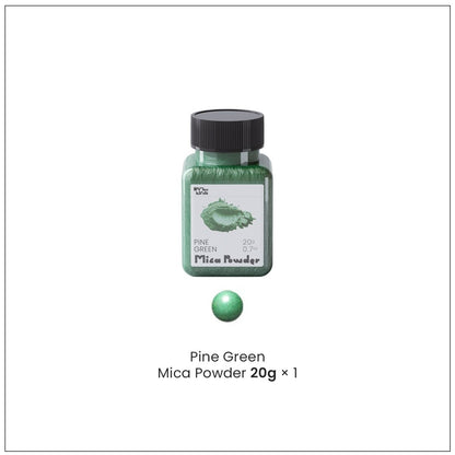 Pudră Mica 20 g cu Efect Perlat, 6 Nuanțe de Craciun