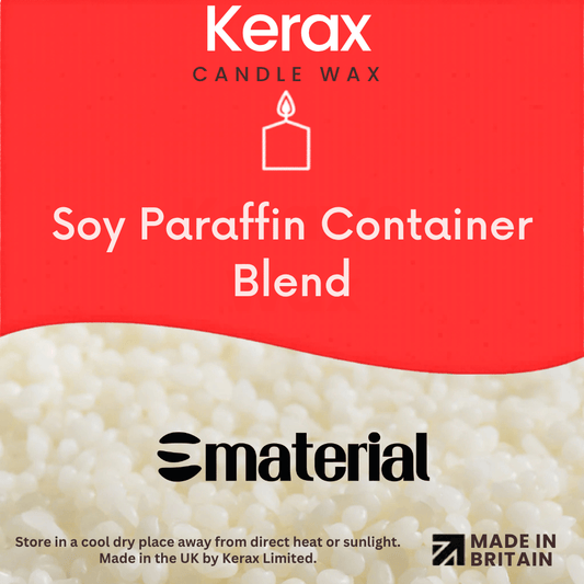 Ceara Soia-Parafina pentru Lumanari in Recipient | Blend Kerax ParaSoy