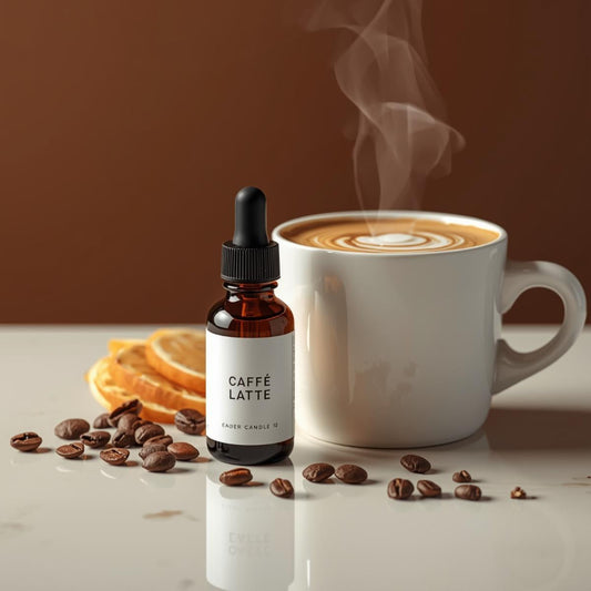 Ulei parfumat Caffe Latte cu note de cafea și lapte pentru lumânări handmade