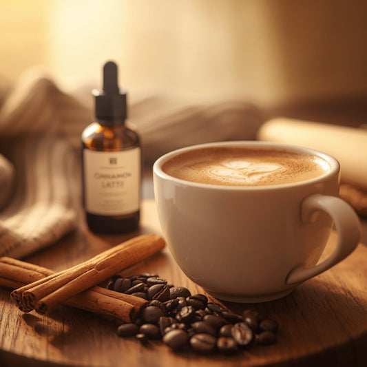 Ulei parfumat Cinnamon Latte cu note cremoase de scorțișoară și cafea caldă