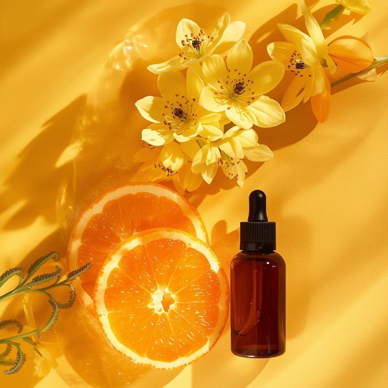 Ulei parfumat Mimosa & Mandarin cu aromă luminoasă de flori galbene și mandarină proaspătă