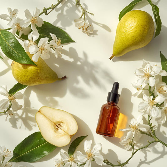 Ulei parfumat Pară & Frezie cu aromă elegantă de pară coaptă și flori de frezie