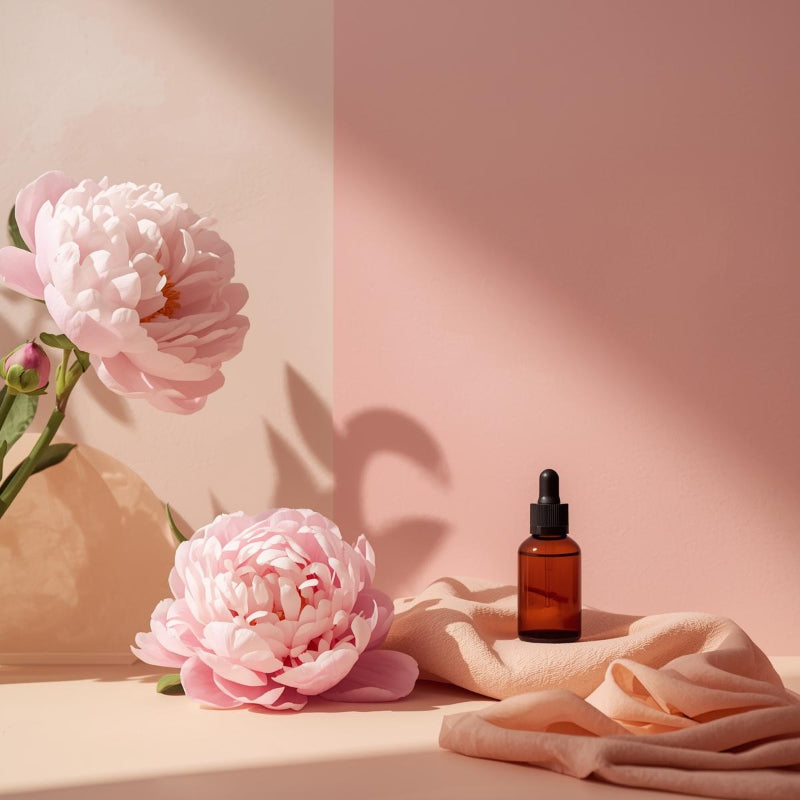 Ulei parfumat Peony & Suede cu aromă florală elegantă și note catifelate de piele fină