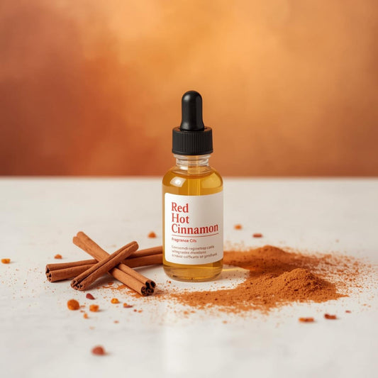 Ulei parfumat Red Hot Cinnamon cu note intense de scorțișoară pentru lumânări handmade