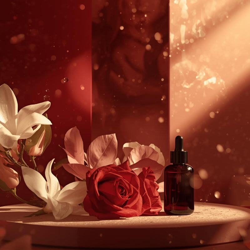 Ulei parfumat Rouge 540 cu aromă intensă, florală și elegantă, inspirată de parfumeria de lux
