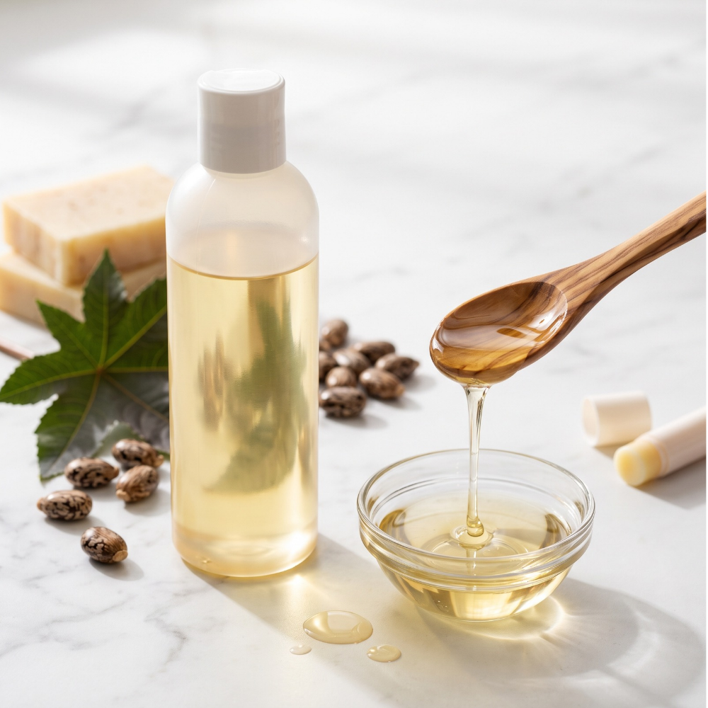 Ulei de Ricin Cosmetic - pentru Săpun, Păr și Gene