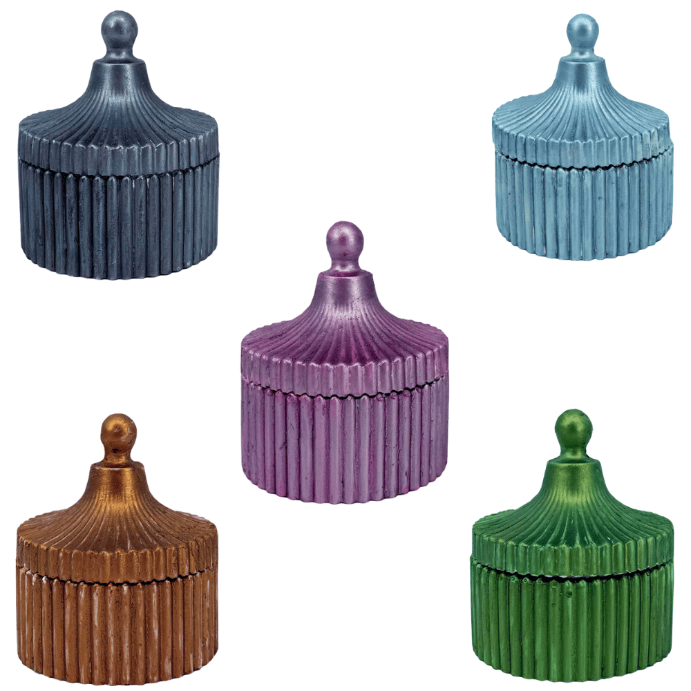 Jesmonite Pastă Ceară Metalică 20ml - Finisaj Lucios în Culori Metalice