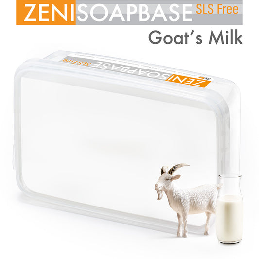 Bază Săpun Albă Goat’s Milk cu Lapte de Capră, Fără SLS
