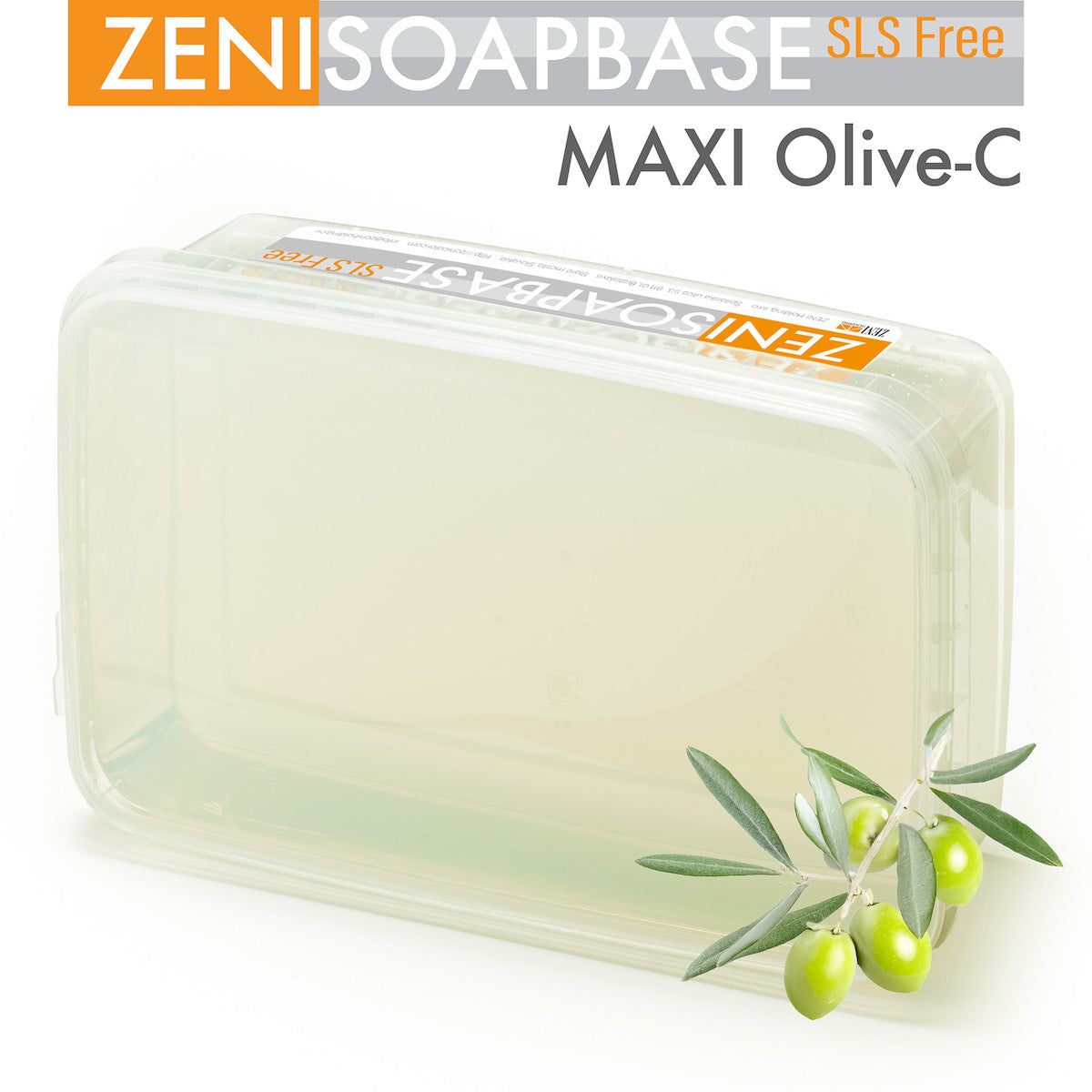 Bază Săpun Transparentă MAXI Olive-C cu Ulei de Măsline, Fără SLS