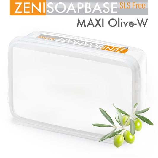 Bază Săpun Albă MAXI Olive-W cu Ulei de Măsline, Fără SLS