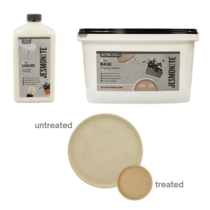 Jesmonite AC730 Kit 5kg Bază + 1kg Lichid Beton Acrilic pentru Turnare Decorativă