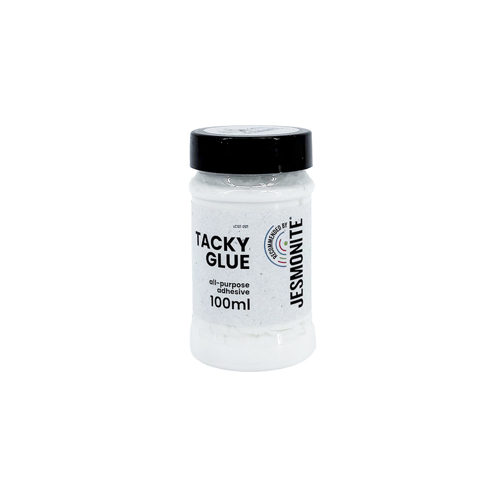 Jesmonite Tacky Glue 100ml Adeziv Decorativ pe Bază de Apă pentru Pulberi Velvet & Pigmenți