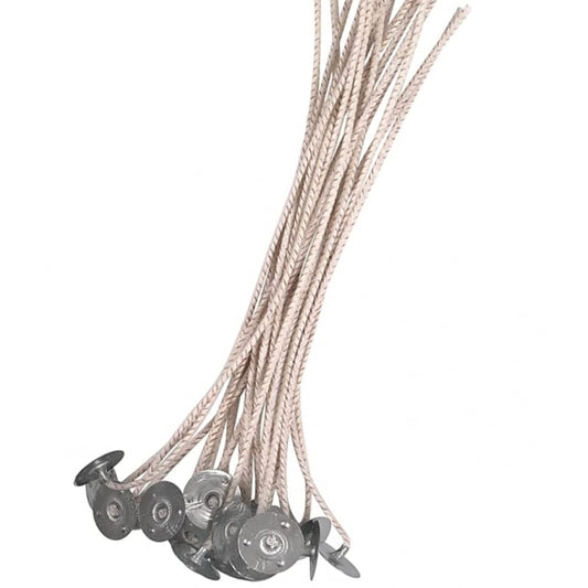 Fitil cerat din bumbac TCR - 20 bucăți, 16 cm, fabricat în Germania