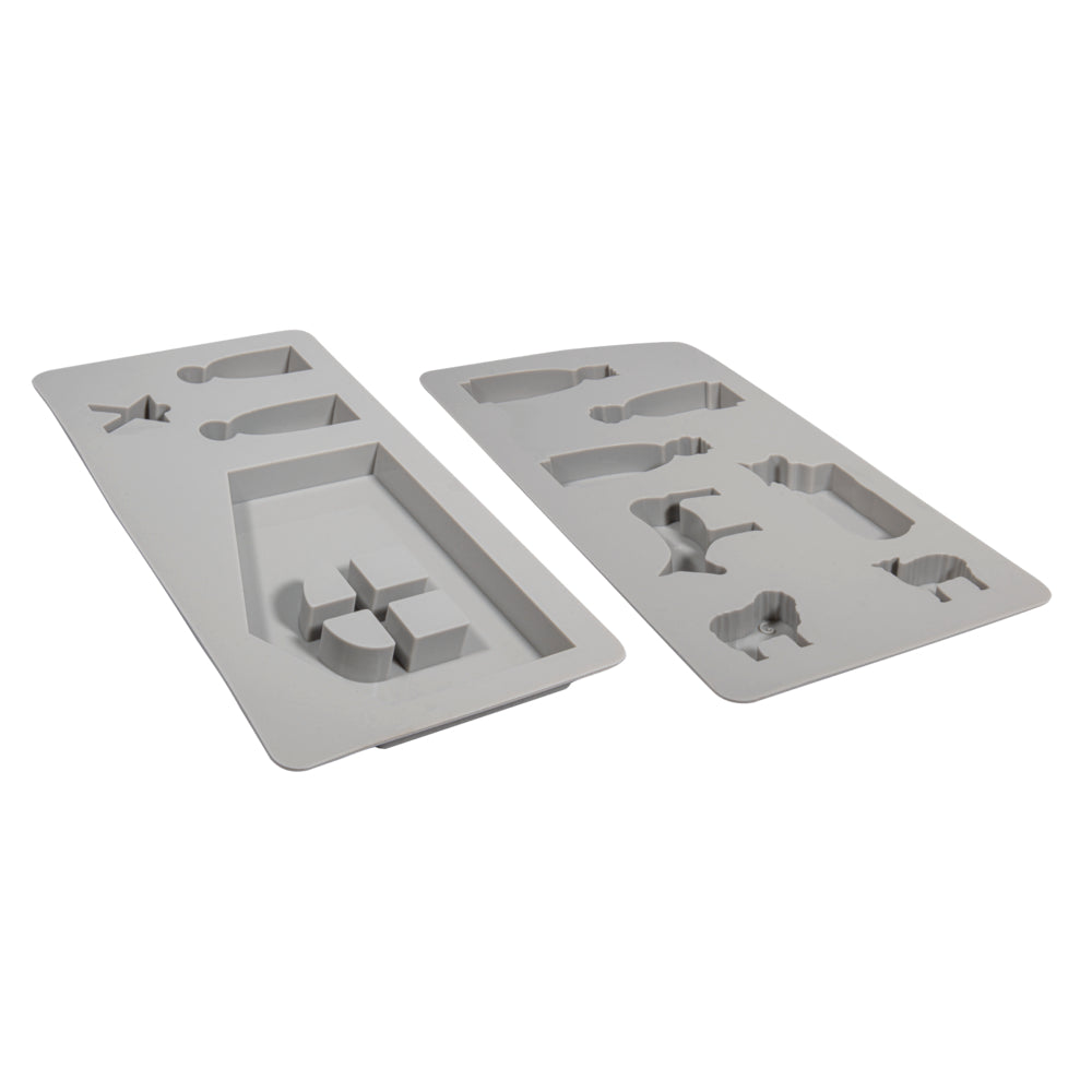 Matriță din Silicon – Set 2 Piese Iesle cu 11 Forme - Rayher