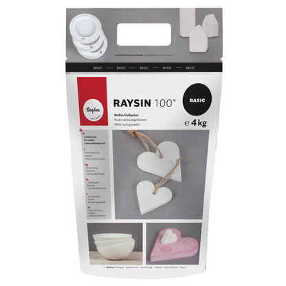 Raysin 100 Praf Ceramic de turnare Alb