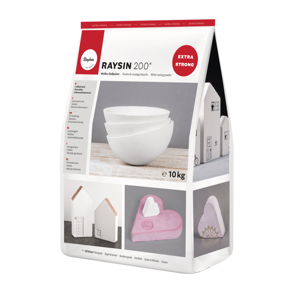 Raysin 200 Praf Ceramic de turnare Alb