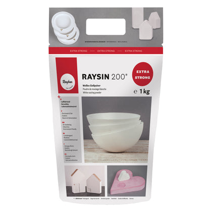 Raysin 200 Praf Ceramic de turnare Alb