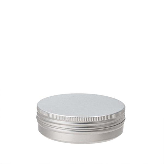 Recipient Aluminiu cu Capac Filetat – Cosmetice si Lumanari