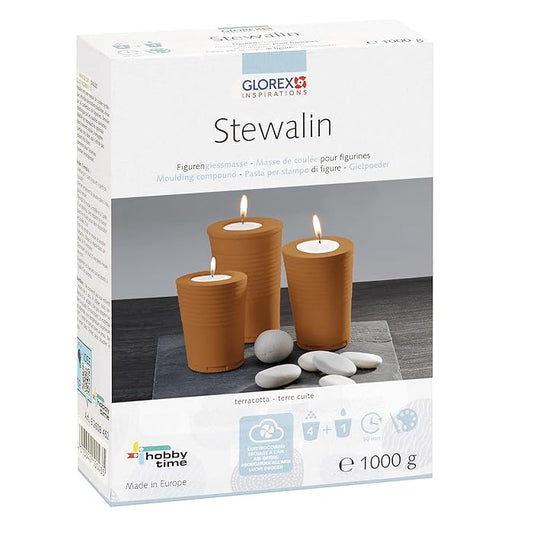 Praf Ceramic Stewalin Terracotta – Compus de turnare de înaltă calitate pentru figurine și reliefuri