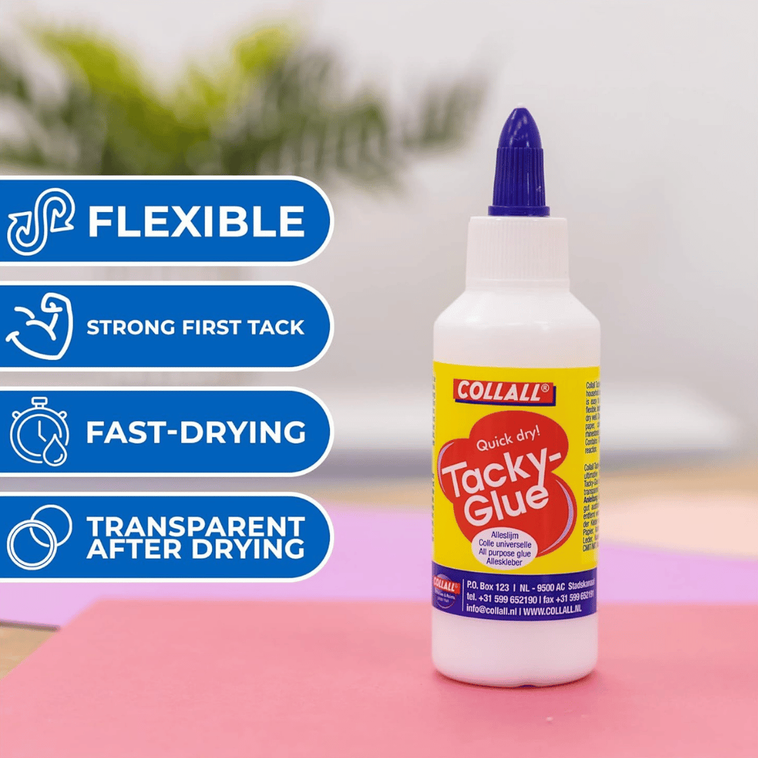 Jesmonite Tacky Glue 100ml Adeziv Decorativ pe Bază de Apă pentru Pulberi Velvet & Pigmenți